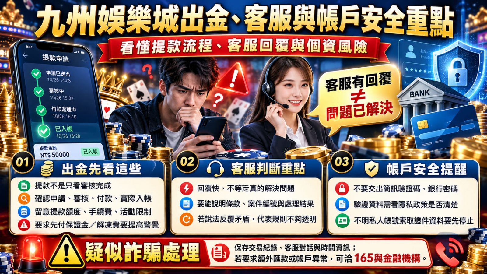 九州娛樂城真的安全嗎？從帳戶保護、平台服務到會員權益，掌握使用前必看的安全重點。